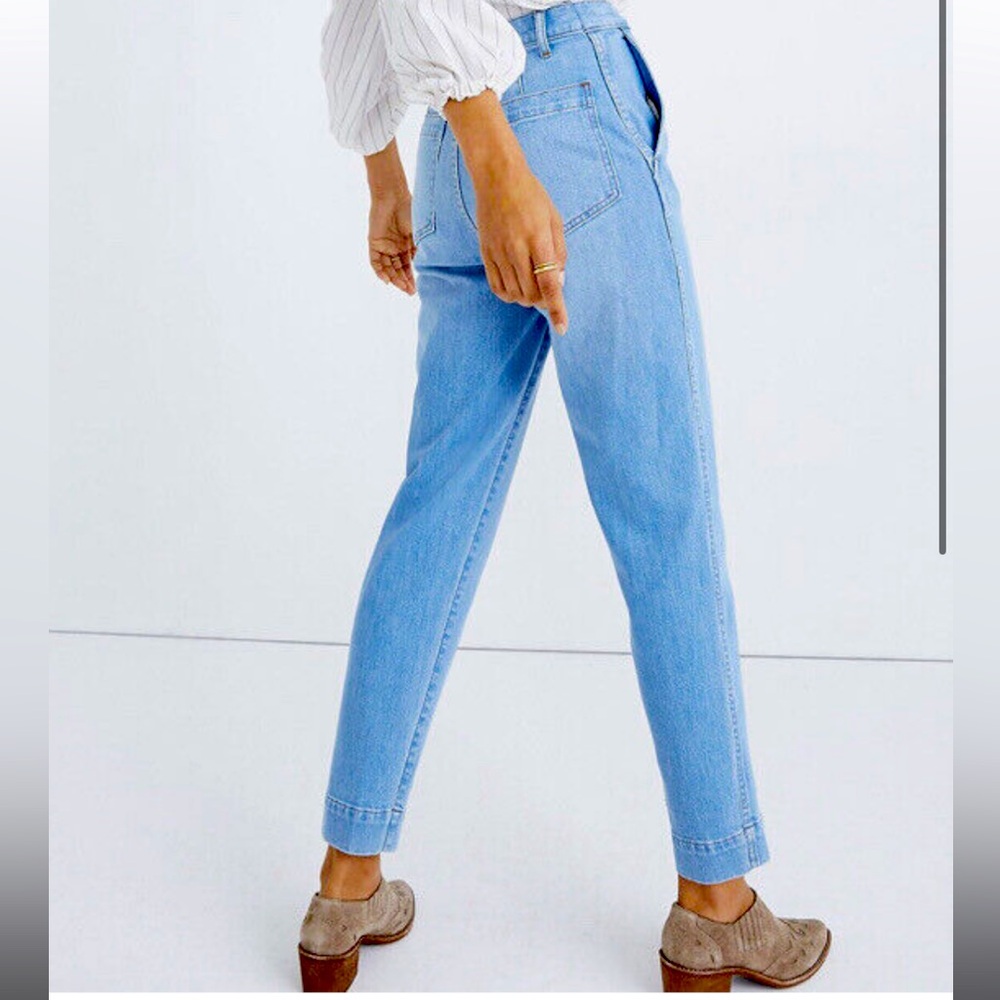 Madewell Tapered Jeans in Paulsen Wash